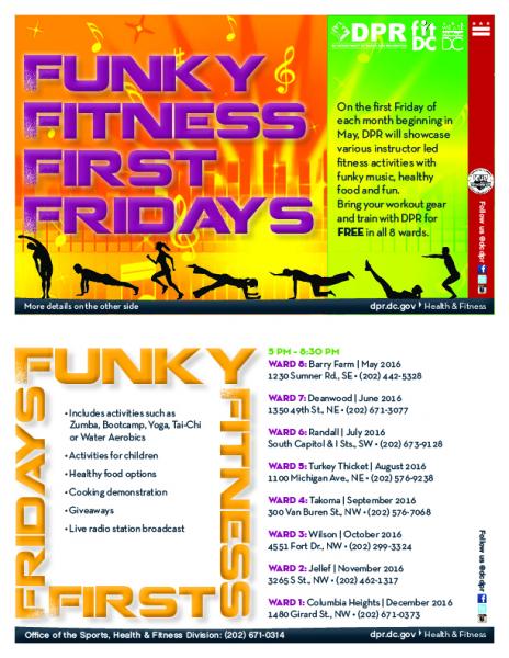 Funky Fitness First Fridays