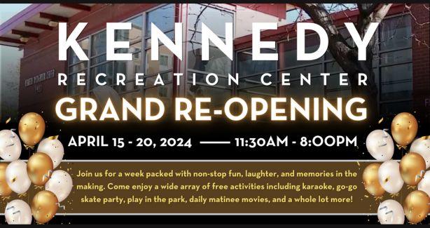 Kennedy Recreation Center Grand Reopening