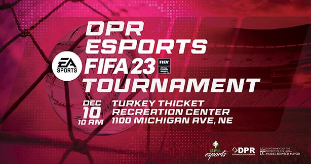 DPR eSports FIFA '23 Tournament Flyer - December 10