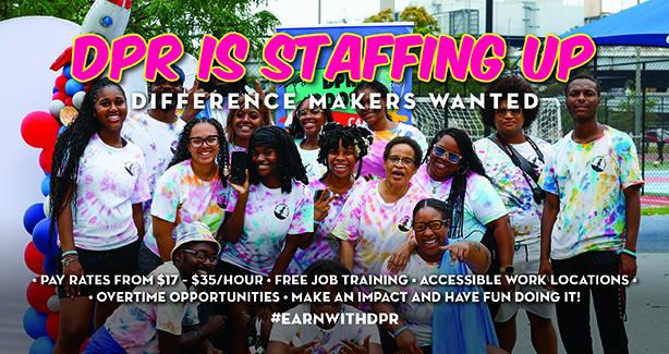DPR IS STAFFING UP - DIFFERENCE MAKERS WANTED