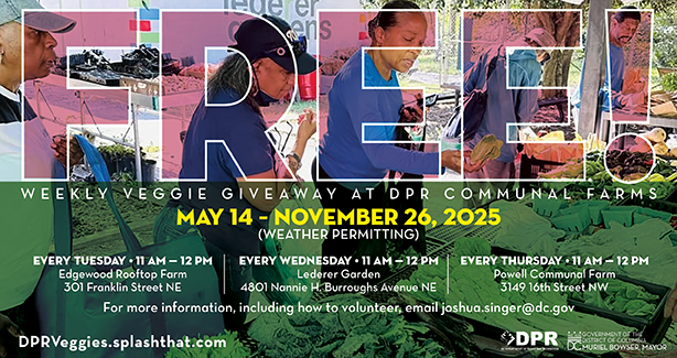 DPR Weekly Produce Giveaways