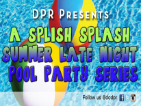 Pool party graphic