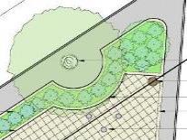 14th, Oak and Ogden Park Improvements 14th and Oak and Ogden Park Concept Drawing