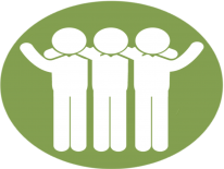 clip art image of three people clip art image of three people